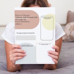 February 5–11: “Free to Choose Liberty and Eternal Life, through the Great Mediator” Printable Lesson Worksheet AND Handout. 2 Ne 1-2.