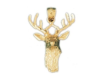 deer head pendant
