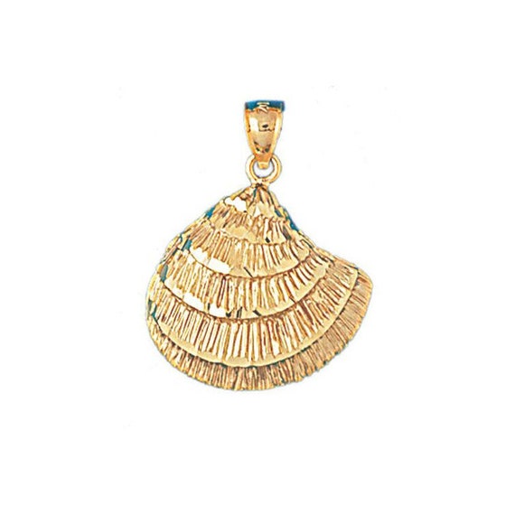 14K イエロー ゴールド シェル 航海チャーム ペンダント - Etsy 日本 14K イエロー ゴールド シェル 航海チャーム ペンダント - Etsy 日本