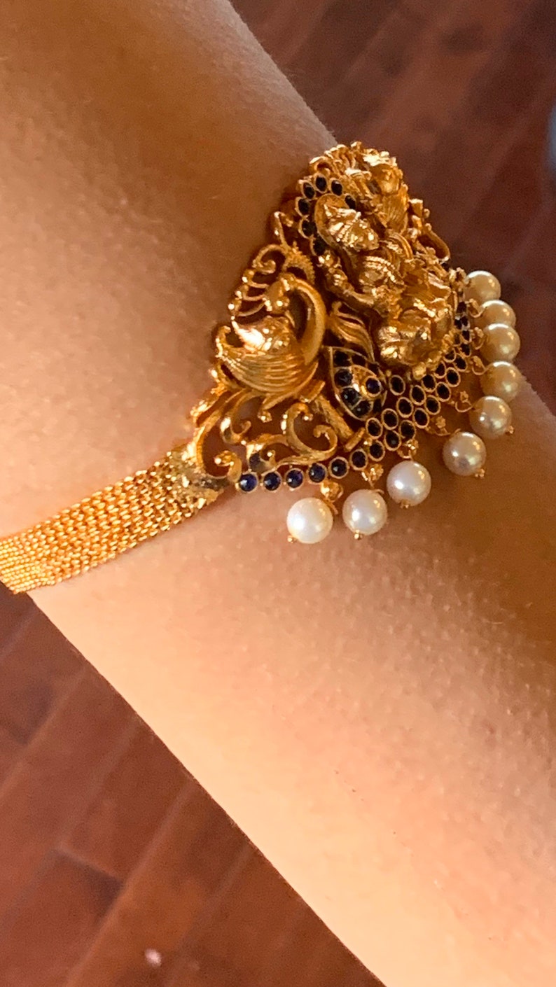 BajubandhArm JewelryTemple JewelryArm CuffWedding JewelryIndian JewelryBollywood JewelryPakistani JewelryTraditional Jewelry