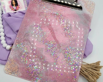 Clipboard, Personalized Clipboard, Glitter Clipboard, Nurse Gift