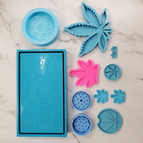 Tray Set Mold Rolling Tray Set Resin Rolling Tray Pot Leaf Etsy