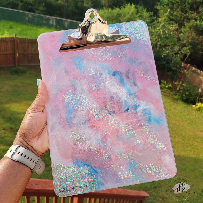 Personalized Clipboard Glitter Clipboard Teacher Clipboard Etsy