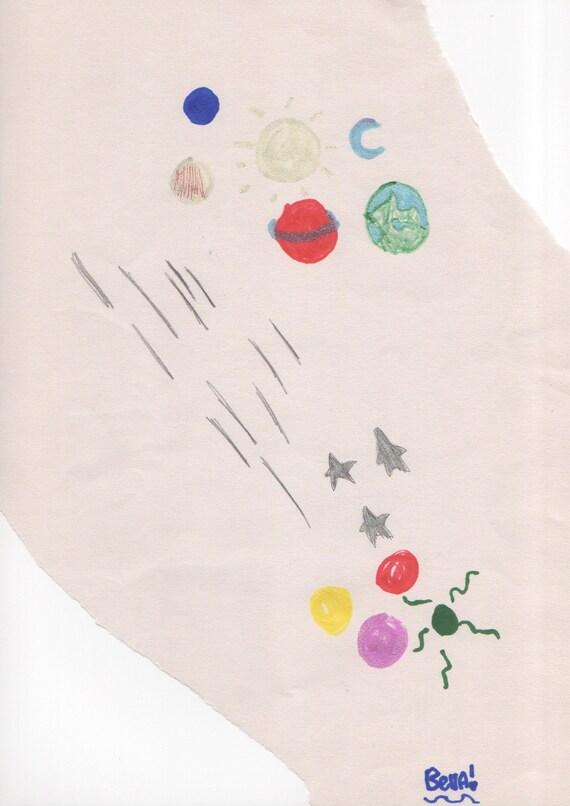 Kids Space Drawing