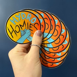 PACK of 10 Hydro Homies Stickers