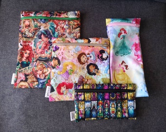 Reusable bags / Princesses (5 choices)