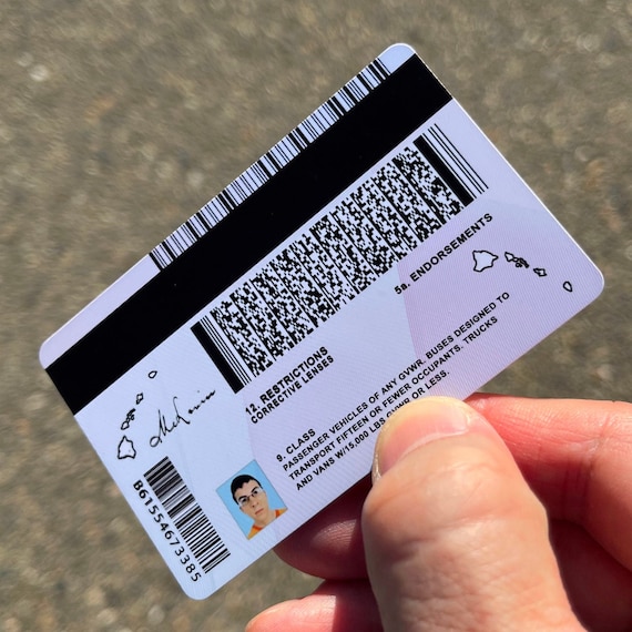 McLovin Hawaii Führerschein – Superbad Film-Prop Reproduktion, Aus Kunststoff, Noveltiy Geschenk