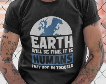 Earth Resilience, Climate Message, Eco Apparel, Sustainable Fashion, Nature Advocate, Conservation Tee, Planet Protection, Environmentalist