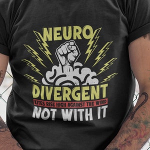 neurodiversity shirt, neurodivergent shirt, autism shirt, autism spectrum shirt, ASD shirt, ADHD shirt, Aspie, SPED shirt, autistic person