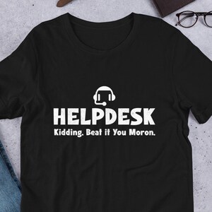 Computer Geek Shirt, Computer Geek Shirt, Computer Geek Shirt, Kunden Support Shirt, Tech Humor, IT Shirt, Computer Shirt, Computer Shirt Bild 1
