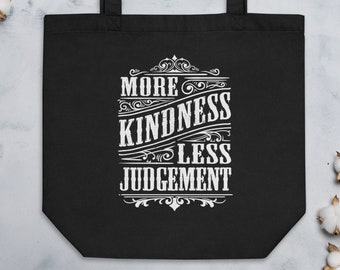 kindness tote bag, kindness tote, be kind tote bag, be kind tote, anti-bullying tote, spread kindness tote, choose kindness gift