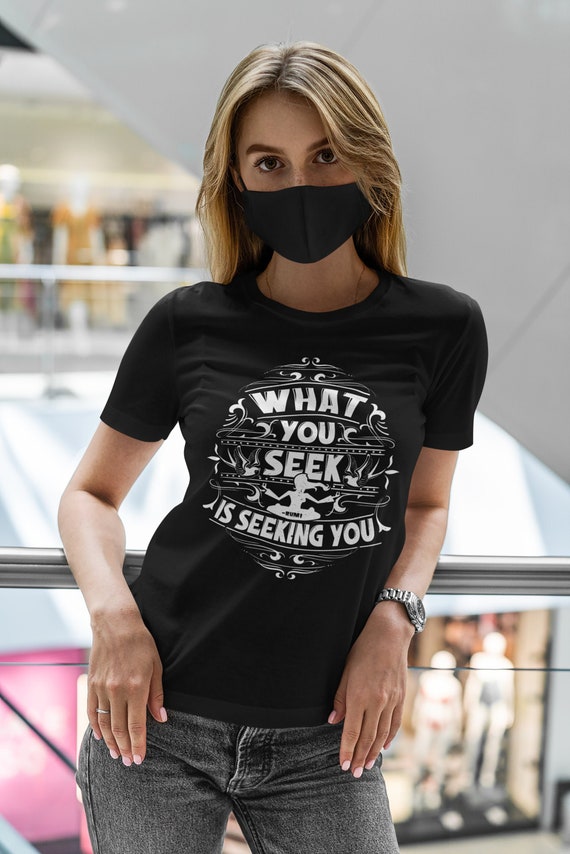 meditation shirt, meditation t shirt, zen shirt, inspirational shirt, rumi shirt, yoga shirt, mindfulness shirt, gift for yoga lover