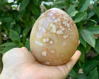 Self-standing Flower Agate Freeform stone