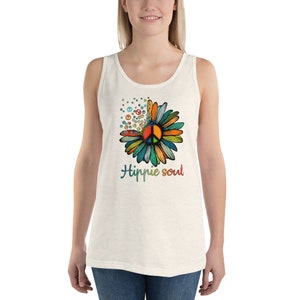 Hippie Soul Retro Style  Tank Top