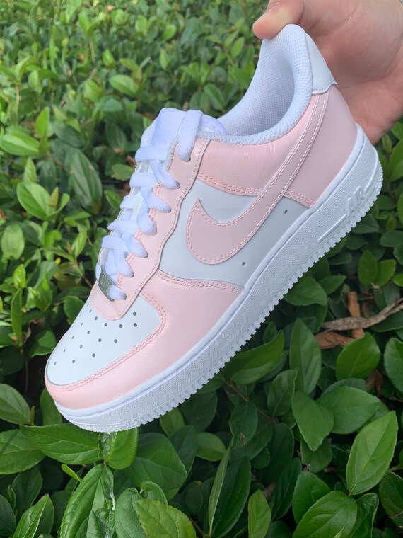 custom air force 1 pink