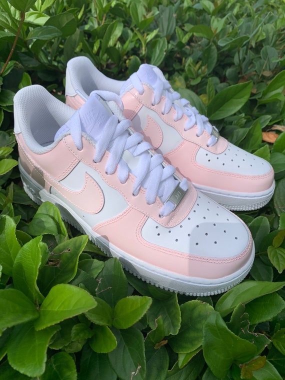 light pink air force 1s