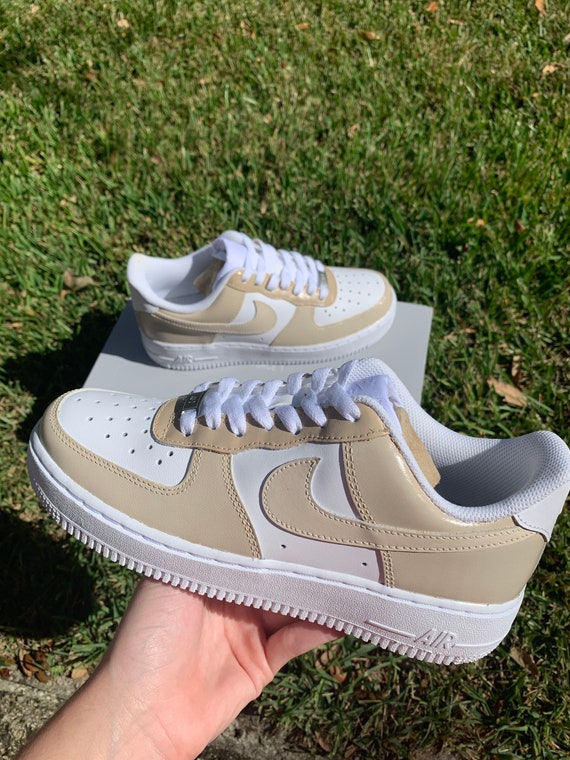 all tan air force ones