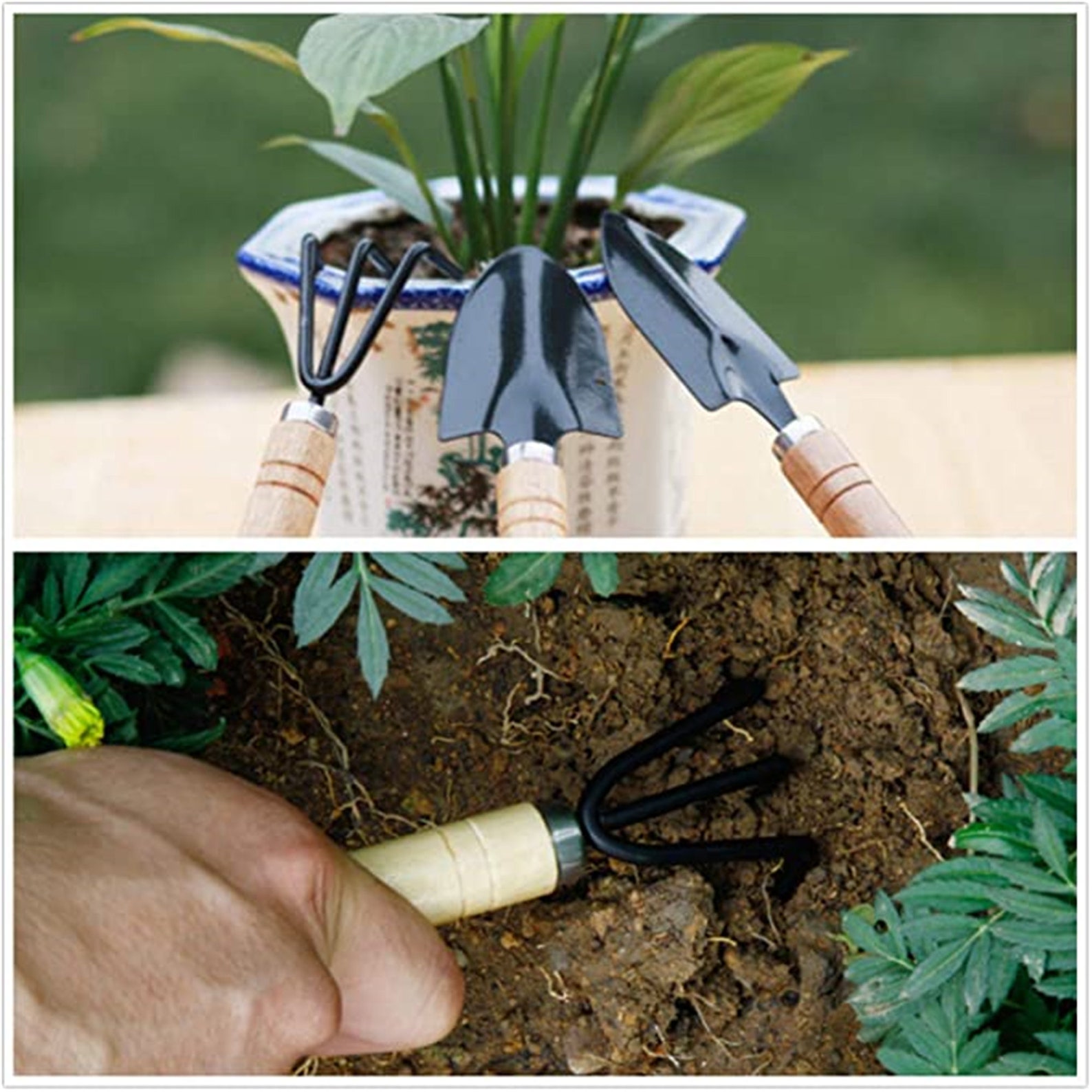 10 Piece Gardening Tool Set-Succulent Planter Kits for Indoor | Etsy