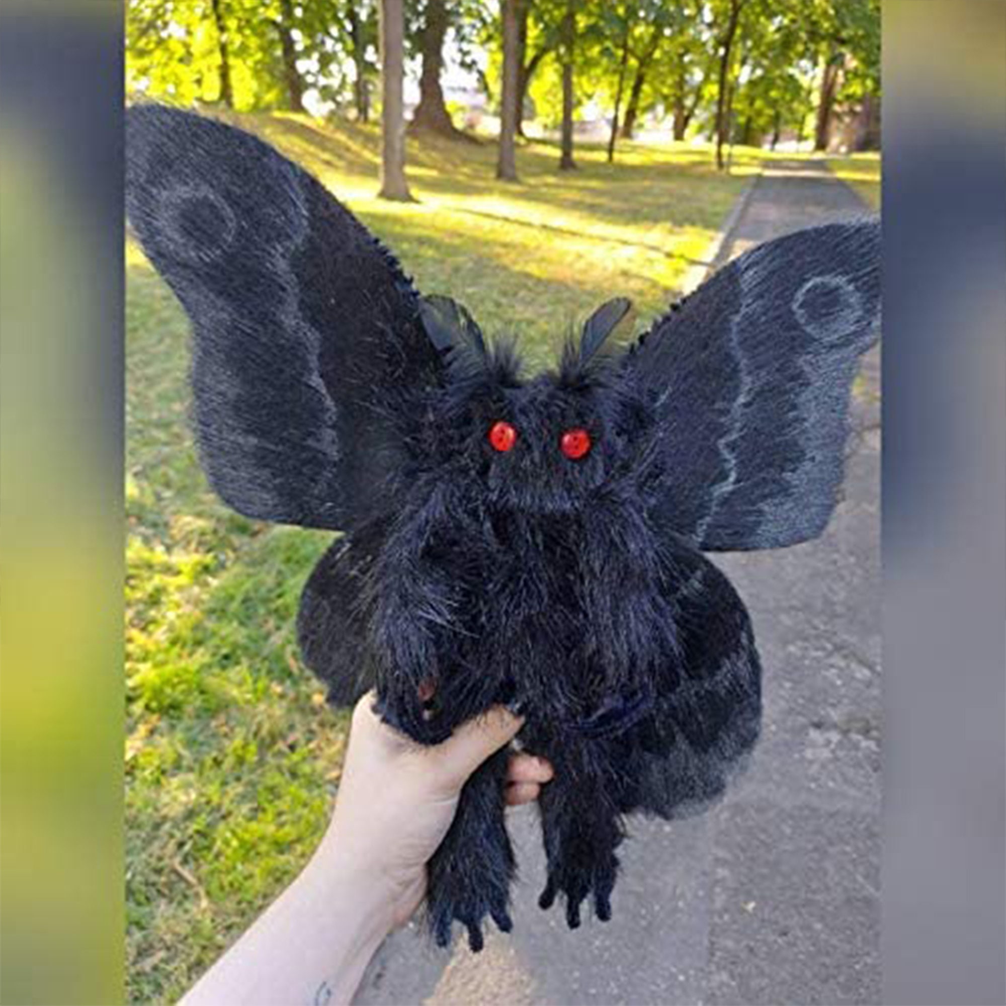 Gothic Mothman plush toyHalloween gift | Etsy