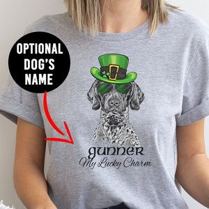 German Shorthaired Pointer Shirt, Pointer St Patricks Day, Pointer Dog, Pointer Gift, GSP Gift, GSP Mom, Pointer Mom, Pointer Lover