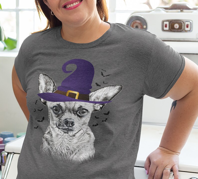 Chihuahua Halloween Shirt Chihuahua Shirt Funny Chihuahua Etsy