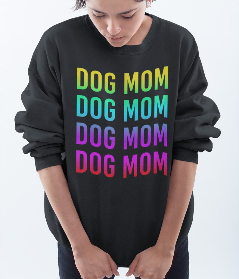 Fur Mama Sweatshirt Plus Sizes FREE SHIPPING Dog Mom Sweatshirt Love Dogs Dog Lover Gift Crewneck Sweatshirt Rescue Mom Dog Mom Gift