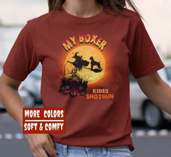 Funny Boxer Dog Halloween Shirt, Boxer Dog Mom Halloween Shirt, Boxer Dog Lover Gift, Boxer Dog Tee, Funny Boxer Mom Gift, Dog Mom Halloween