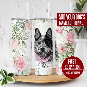 Cattle Dog Tumbler, Blue Heeler Tumbler, Red Heeler Tumbler, Australian Cattle Dog Gifts, Blue Heeler Mom Gifts, Cattle Dog Mom, Heeler Mama
