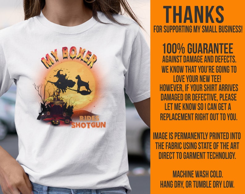Funny Boxer Dog Halloween Shirt, Boxer Dog Mom Halloween Shirt, Boxer Dog Lover Gift, Boxer Dog Tee, Funny Boxer Mom Gift, Dog Mom Halloween White