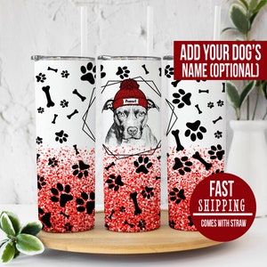 Custom Pit Bull Tumbler, Pitbull Dog Tumbler, Pit Bull Lover, Pit Bull Gifts, Pitbull Mom Tumbler, Pit Bull Mom Travel Mug, Pittie Mom Cup