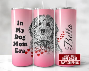 Personalized Goldendoodle Tumbler, Doodle Dog Mom Era Cup, Doodle Mama Tumbler, Doodle Mom Gifts, Doodle Travel Mug, Dog Mom Valentine