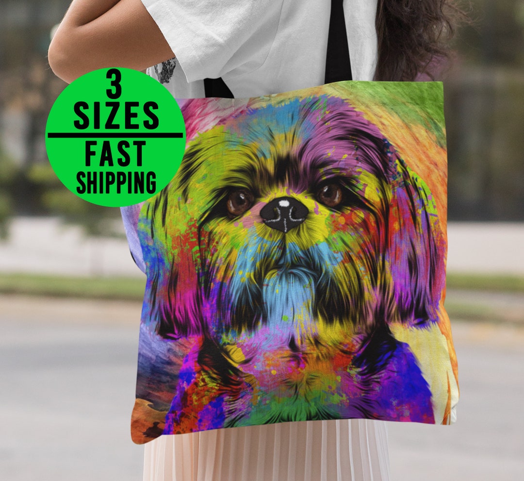 Lhasa Apso/Shih Tzu Dog – Tote Bag