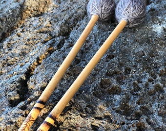 Drum MALLETS - Pyrography Insect