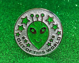 Alien "Out of this World" Hard Enamel Pin