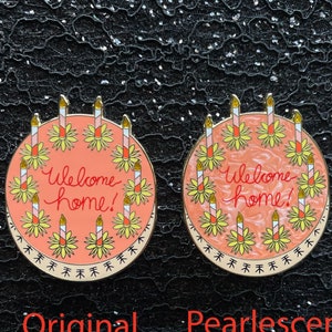 Coraline "Welcome Home" Cake Hard Enamel Pin