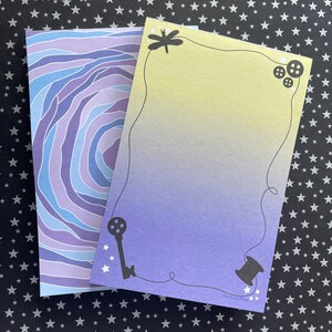 Set of 2 Coraline Inspired Notepads image 2