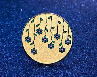 Flower Hard Enamel Pin