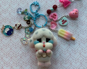 CB “Puppy Love” Handmade Keychain