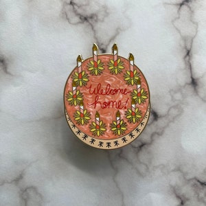 INTERNATIONAL SHIPPING- Coraline "Welcome Home" Cake Hard Enamel Pin image 5