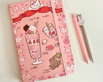 Spring Cafe Journal / Notebook