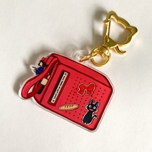 Kiki Radio Charm / Cute Key Chain / Acrylic Charm