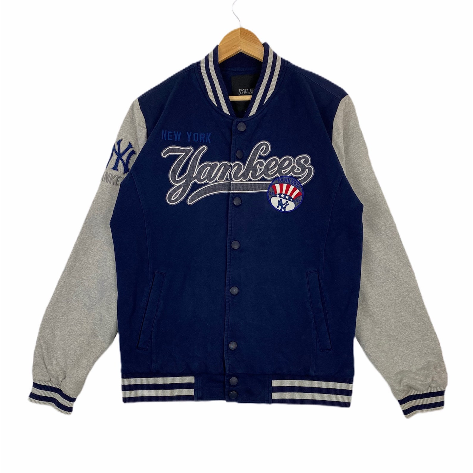 Vintage New York Yankees Embroidered Varsity Jacket With Etsy Vintage New York Yankees Embroidered Varsity Jacket With Etsy