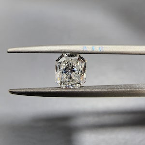 0.72ct Radiant Cut Natural Earth Mined Certified Diamond SI G Color, 5.75 x 5.07 x 3.15, Natural Radiant Cut Diamond, 100% Eye Clean Radiant