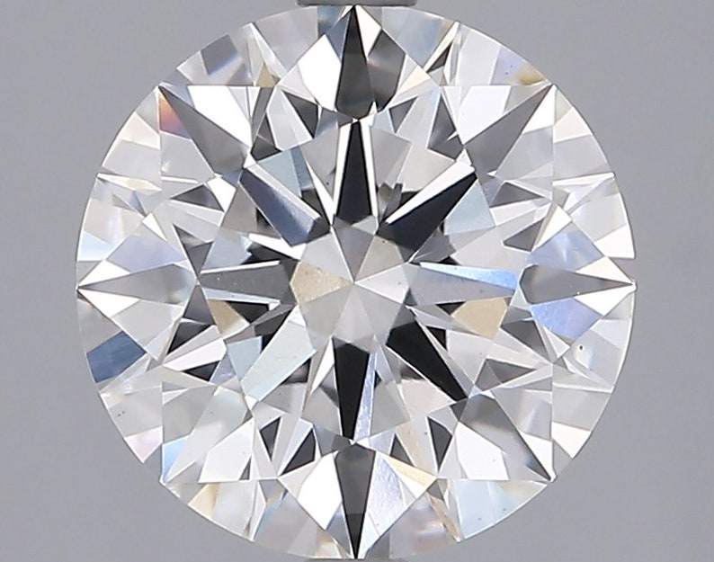 3.09ct Round Ideal Cut F VS1 Clarity GIA/IGI Certified Lab Grown Loose Diamond. image 1