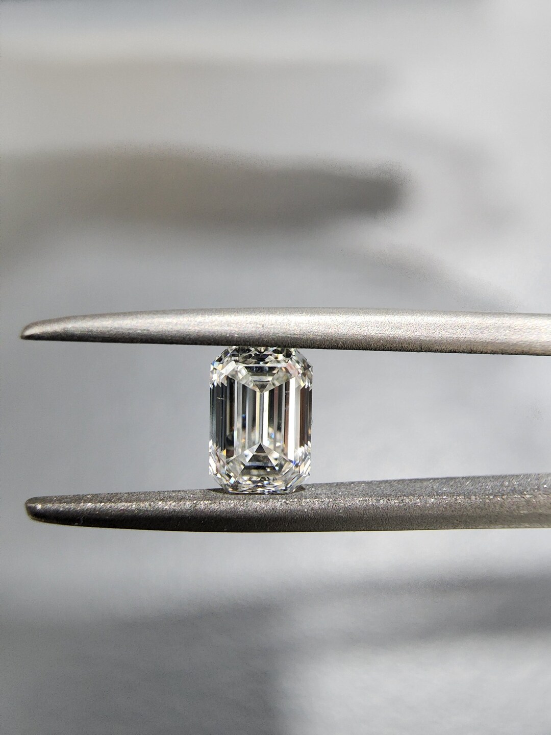 0.60ct Emerald Cut Natural Earth Mined Diamond SI1 H 5.71 X 3.92 X 2.69