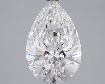 2.78ct Pear Cut F VS2 Clarity GIA/IGI Certified Lab Grown Loose Diamond.