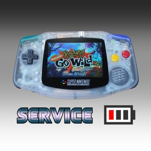 Nintendo Gameboy Advance GBA W/ IPS LCD Install Service