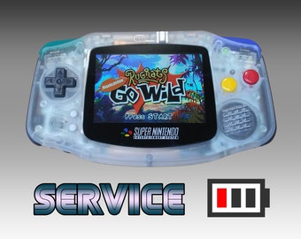 Nintendo Gameboy Advance GBA W/ IPS LCD Install Service