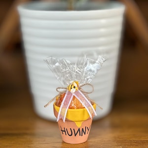 Winnie the Pooh themed Honey (Hunny) Pot party favor