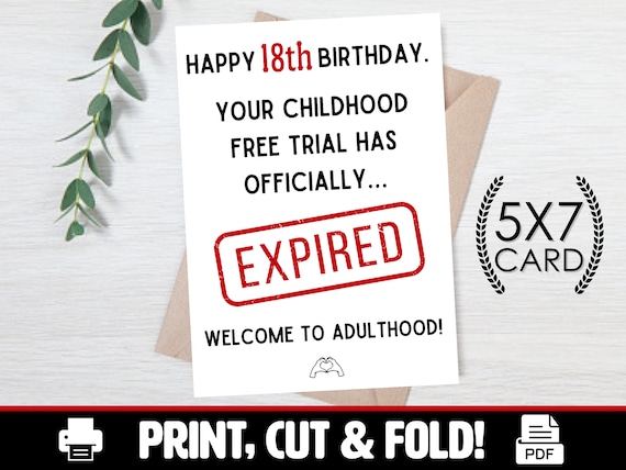 Brainbox Candy Funny 18th Birthday Card - "18 Decisions" - Perfect For Grandson, Granddaughter, Companion Him Her Boyfriend, Girlfriend, Partner, Son, Niece, Nephew